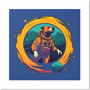 Space Explorer Amstaff: Journey to the Stars Posters and Art